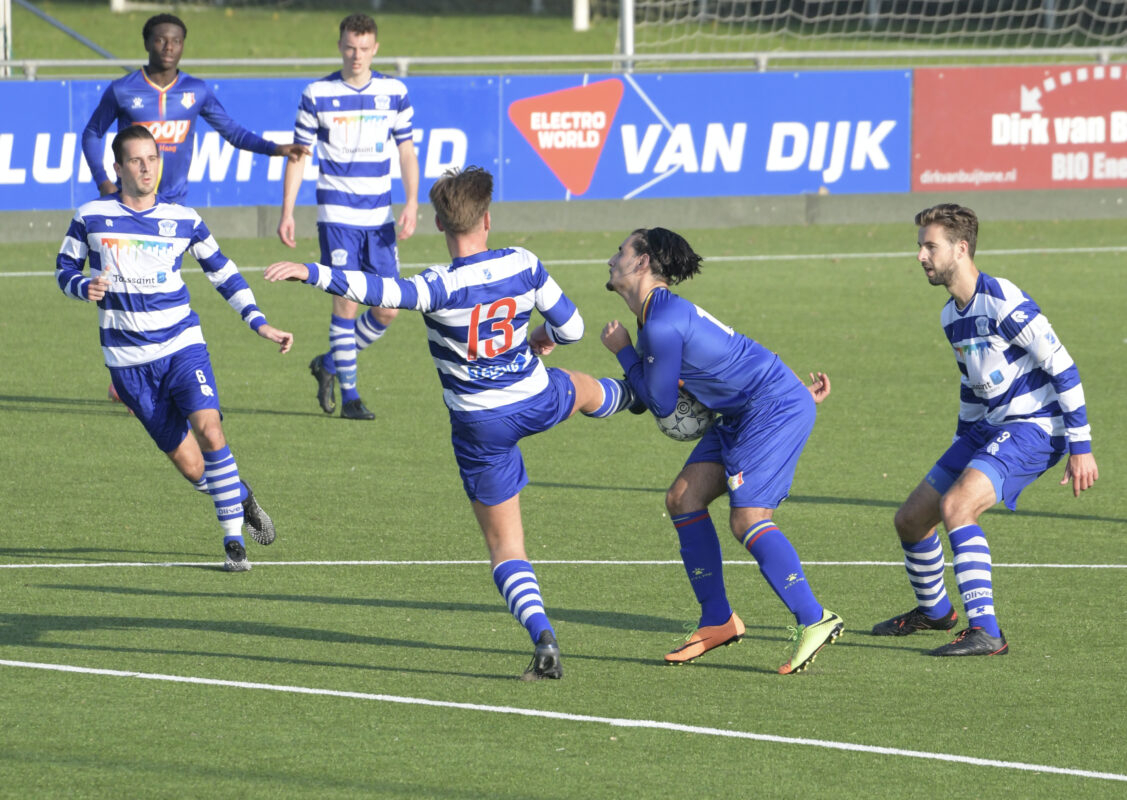 Lex Visser in actie