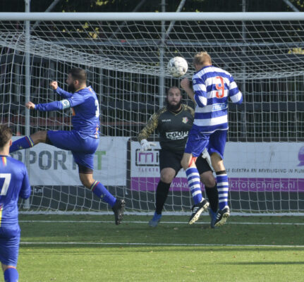 OLIVEO 1 - Haagse Hout 1- Tim van Rheenen kopbal doelpunt