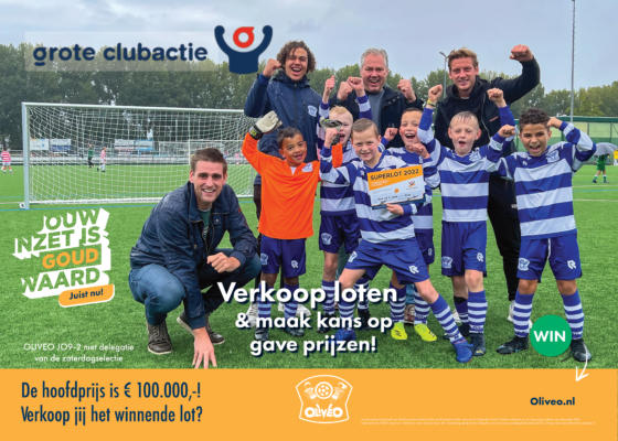 OLIVEO Grote Clubactie poster 2022