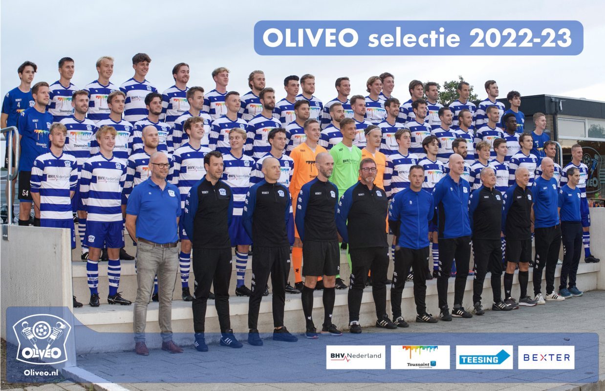 OLIVEO selectie 2022-23 team foto