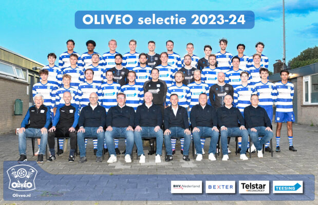OLIVEO zaterdag-selectie 2023-24 teamfoto